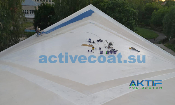Гидроизоляция на основе МС полимеров УФ-стойкая ACTIVECOAT MS HYDRO LV / 14 кг.