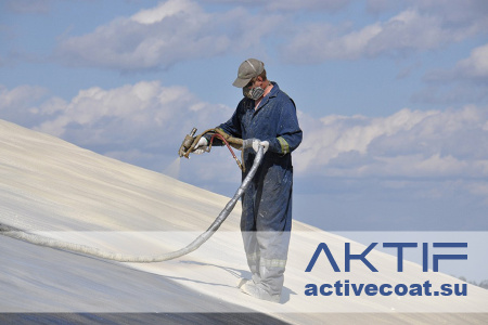 ППУ двухкомпонентная напыляемая пенополиуретановая пена ACTIVEFOAM 1022/30
